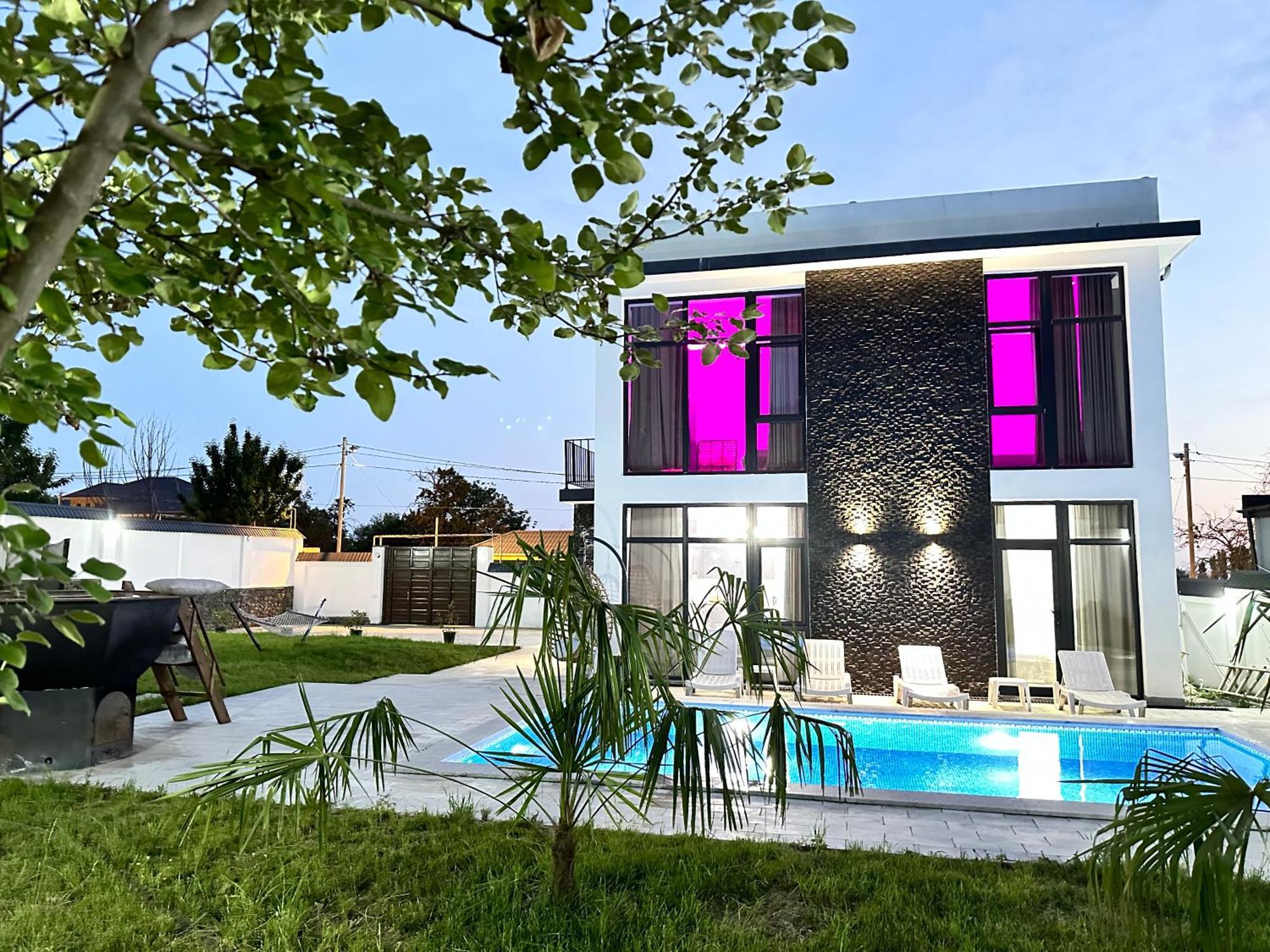 Qafqaz White Mountain Villa Qax Exterior photo