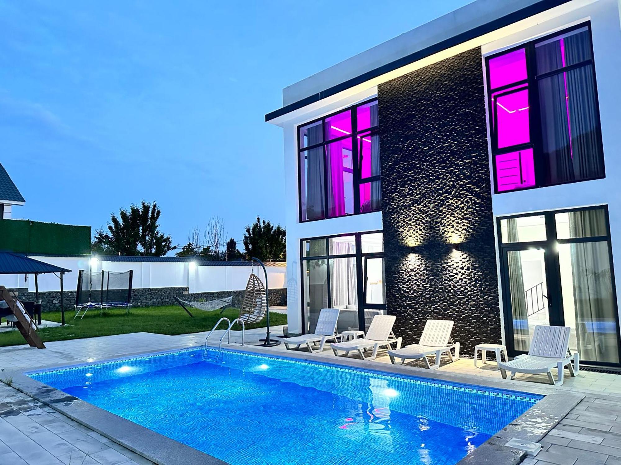 Qafqaz White Mountain Villa Qax Exterior photo